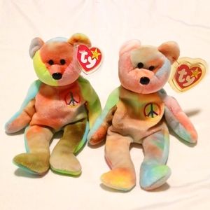 Ty beanie peace original 1996